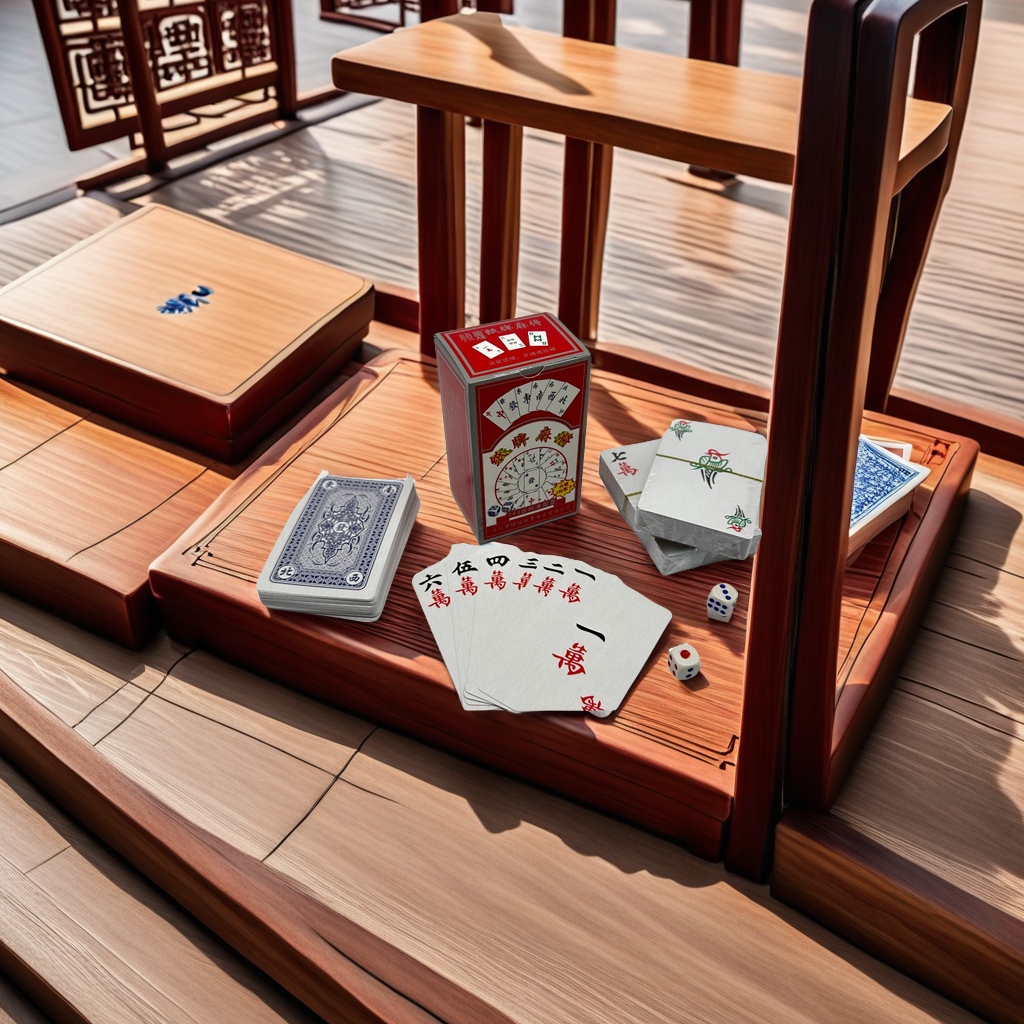 Travel portable version of cards mahjong cards 144 mahjong poker table game card manufacturers direct wholesale high quality durable full figure