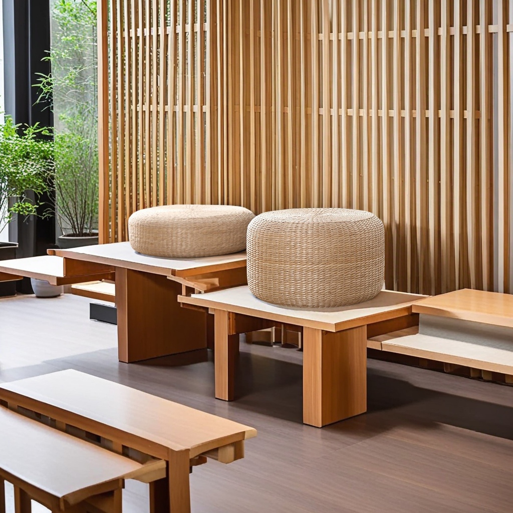 禅修垫草编坐垫 批发茶道蒲团 榻榻米垫飘窗垫 打坐拜佛垫 藤编蒲草垫 舒适耐用飘窗垫