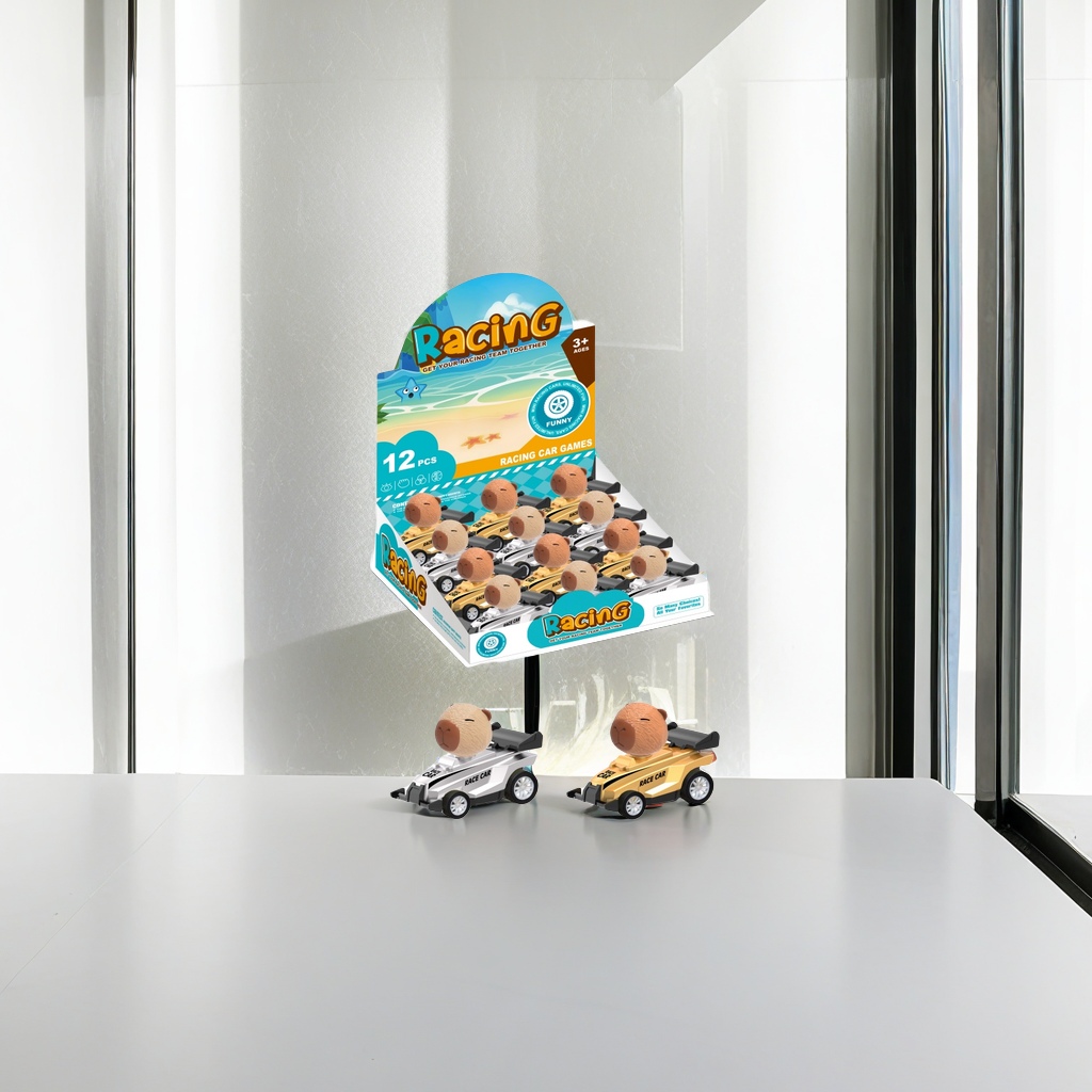 卡皮巴拉儿童卡丁车 安全环保耐磨 高弹性轮胎 适合3-8岁儿童驾驶的室内外玩具车产品图