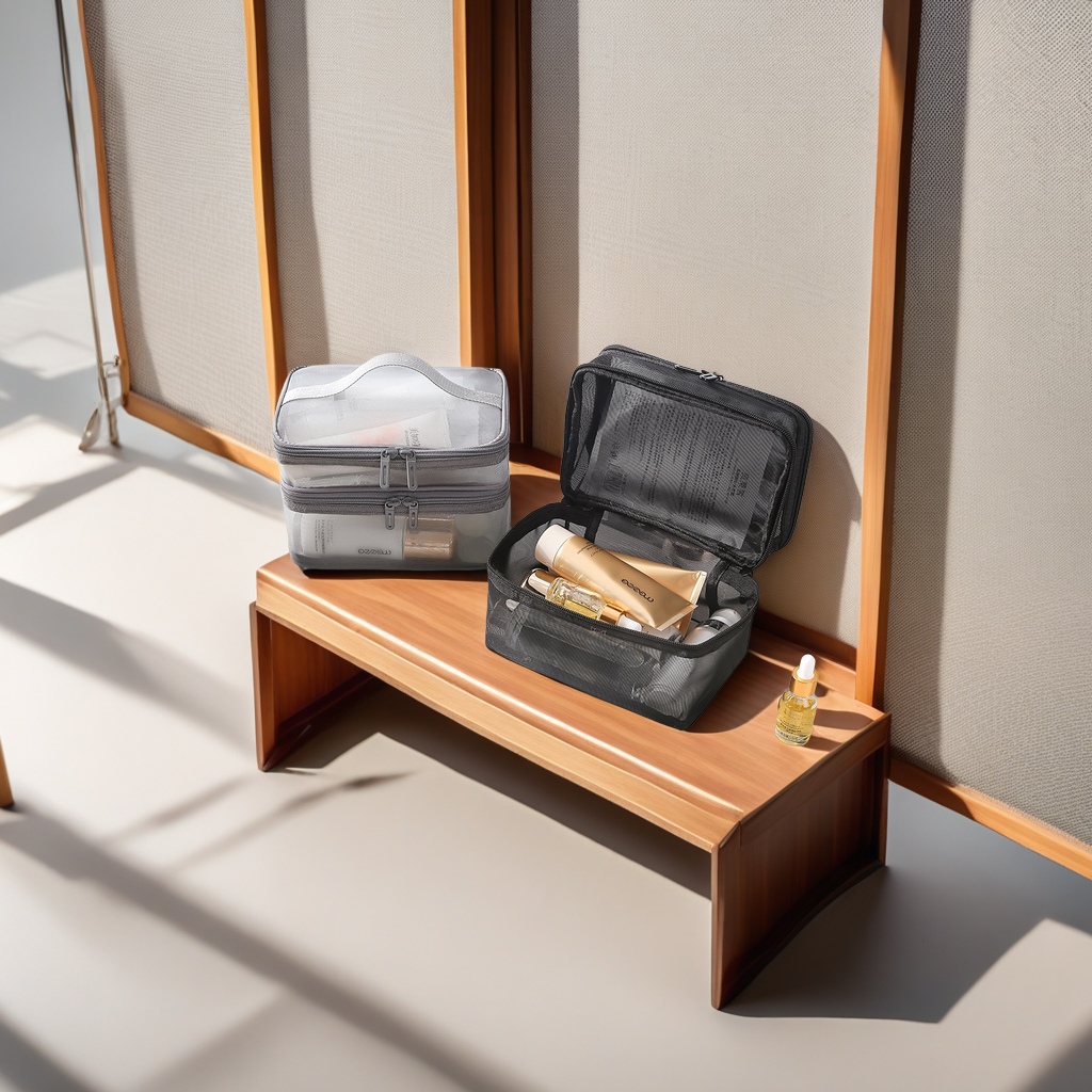 新款网纱化妆产品图