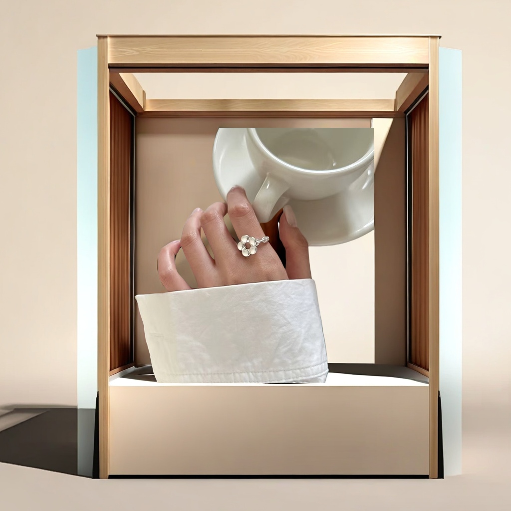 璀璨钻石女士戒指 时尚潮流款式 精致饰品 独特设计 提升气质 美丽的你值得拥有