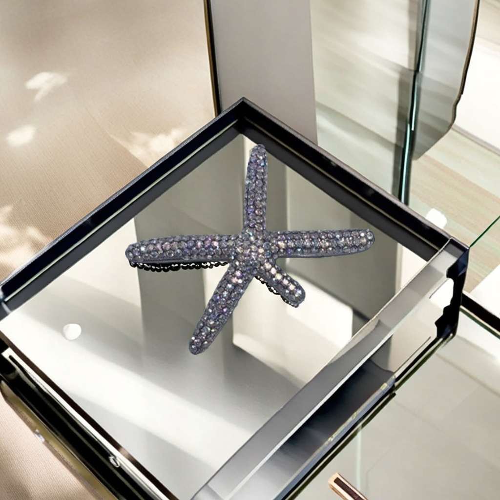 Marine element design starfish pattern fashionable accessories, exquisite bracelet, necklace, earrings set