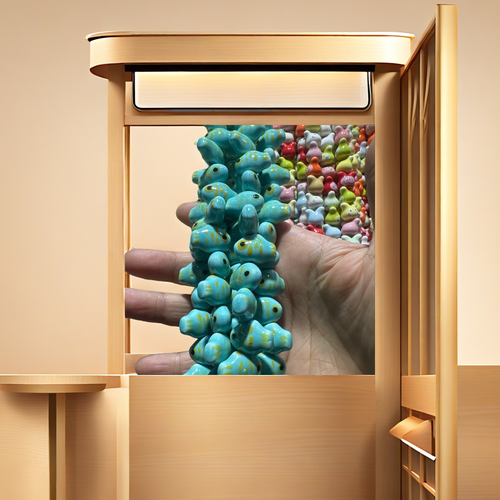 创意手绘鱼图案12*18尺寸 多种颜色选择 艺术装饰画 美观大方 色彩鲜艳白底实物图