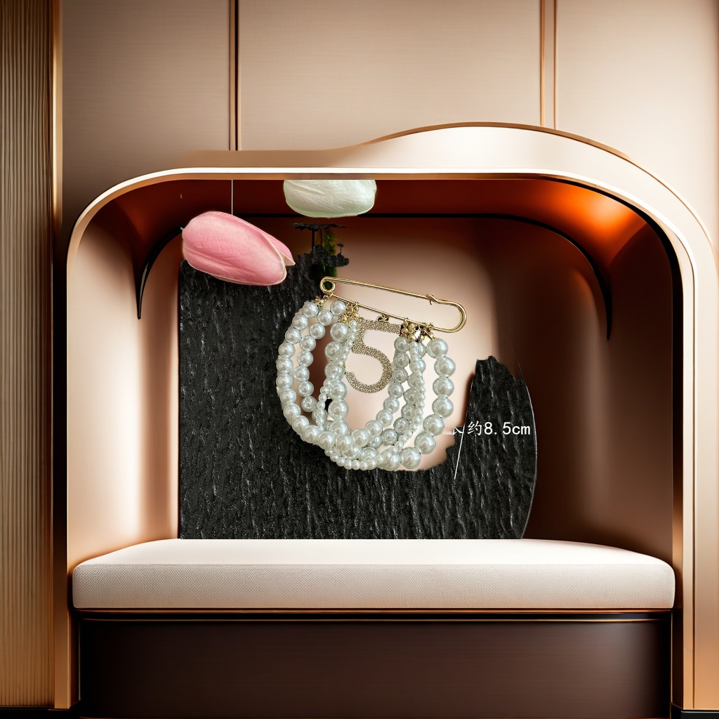 دبابيس لؤلؤ أزياء جميلة، زينة أنيقة جدا Specification image
