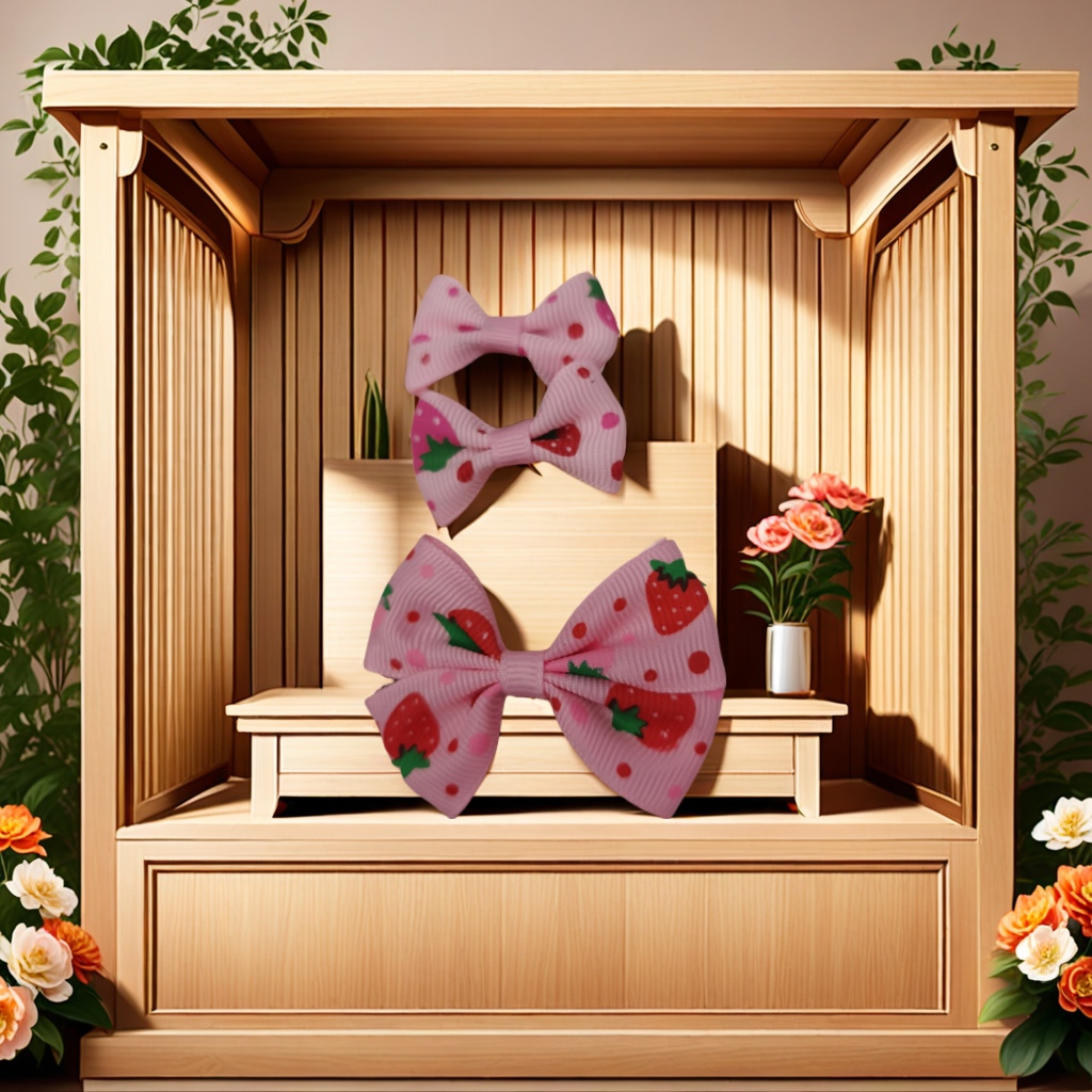 可爱卡通儿童发夹 安全无伤发质 颜色随机送 防滑耐用女孩子头饰产品图