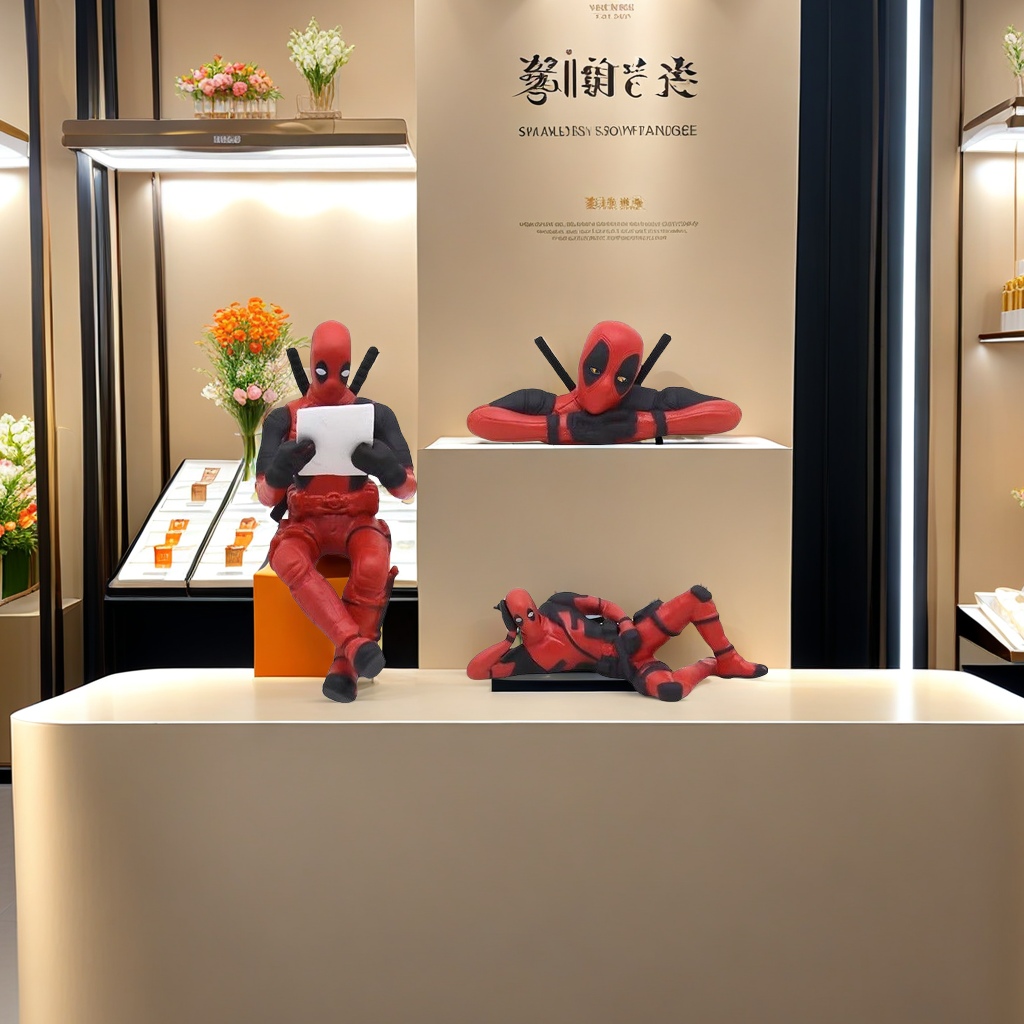 卡通动漫人物产品图