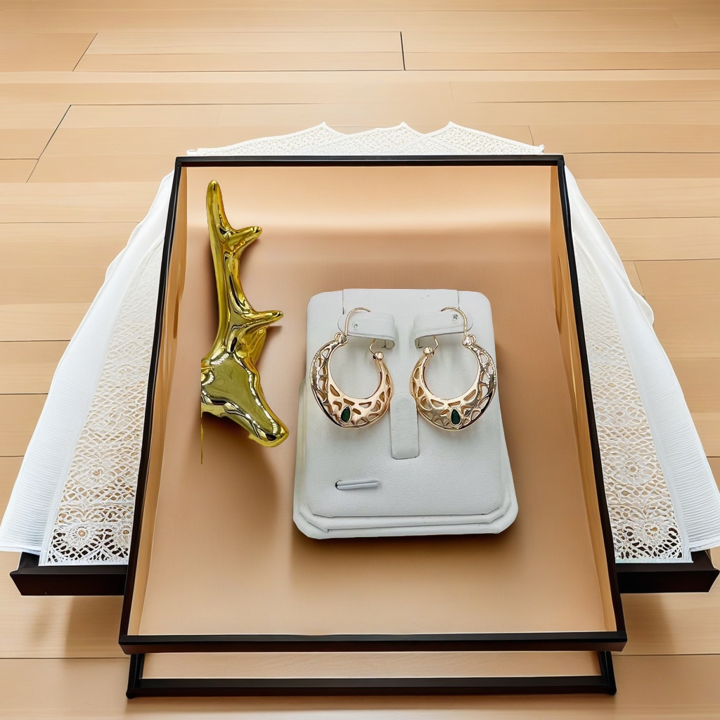 璀璨闪耀首饰饰品 精致手工制作 高贵优雅女士专享 镶嵌水晶珍珠项链手链耳环套装详情图2