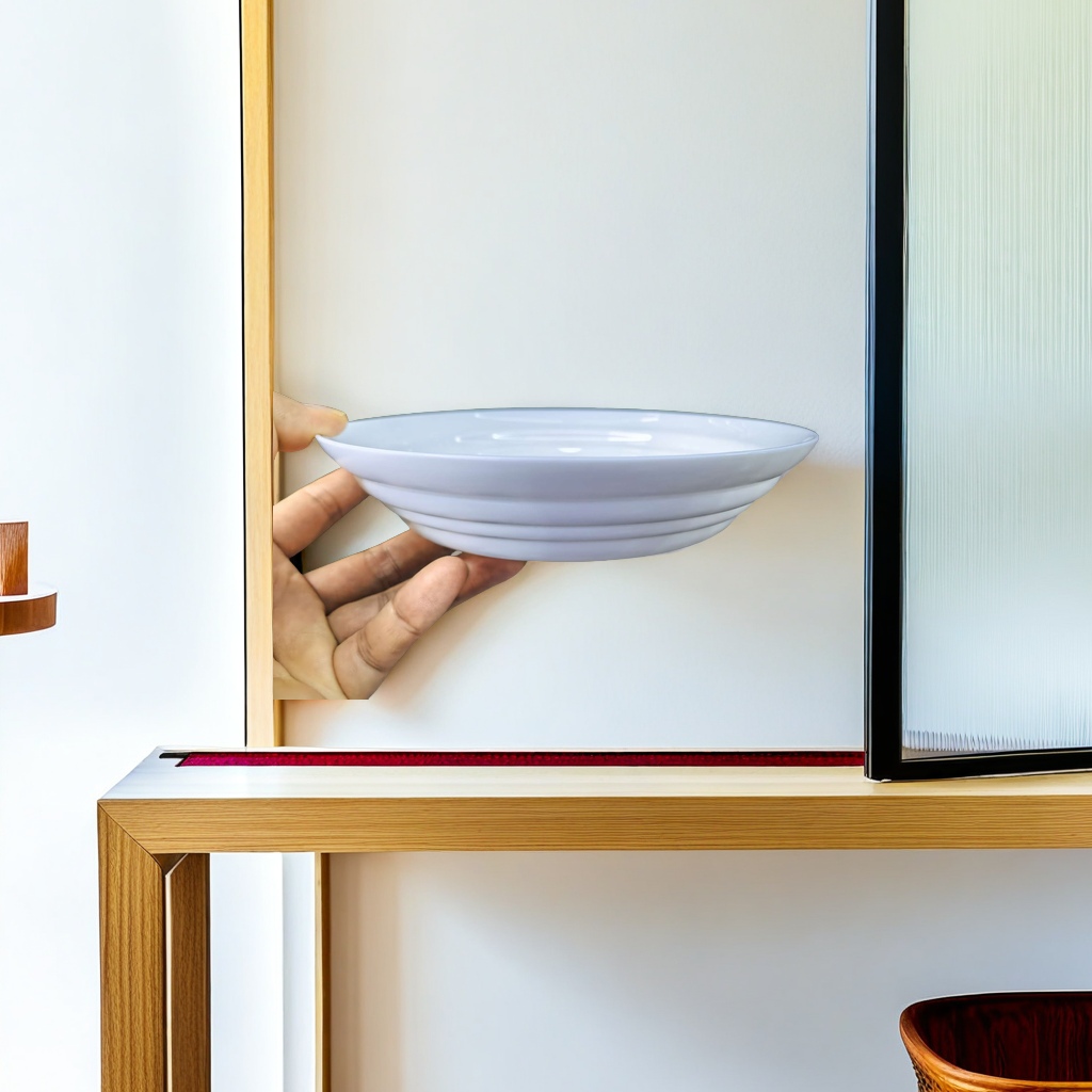 Glass plates, glass ceramic tableware, porcelain bowls, plates, plate combinations, bowl and plate integrated design, simple and fashionable household tableware