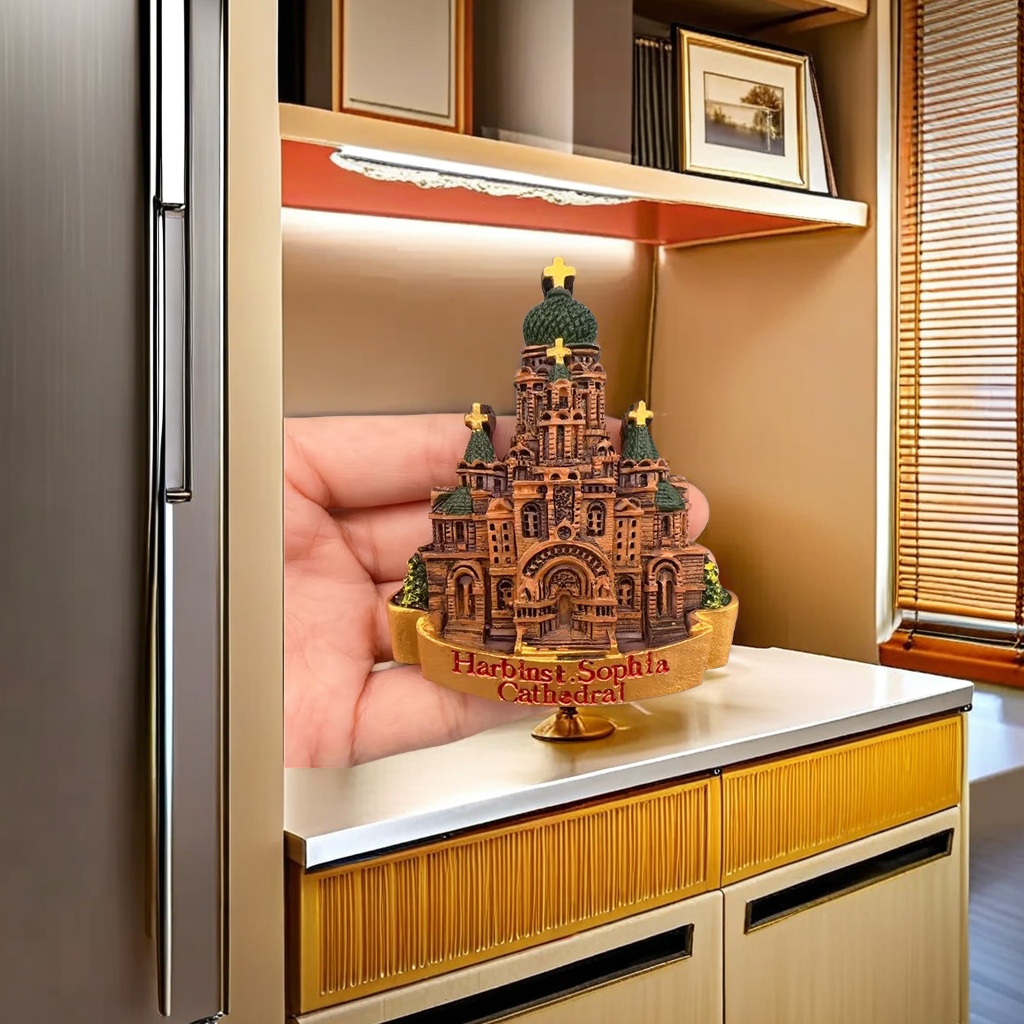 工厂直销树脂冰箱贴细节图