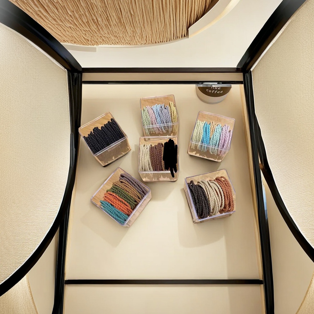 秋冬新款发圈头饰 韩版甜美简约头绳发饰 饰品女生日礼物潮流发饰