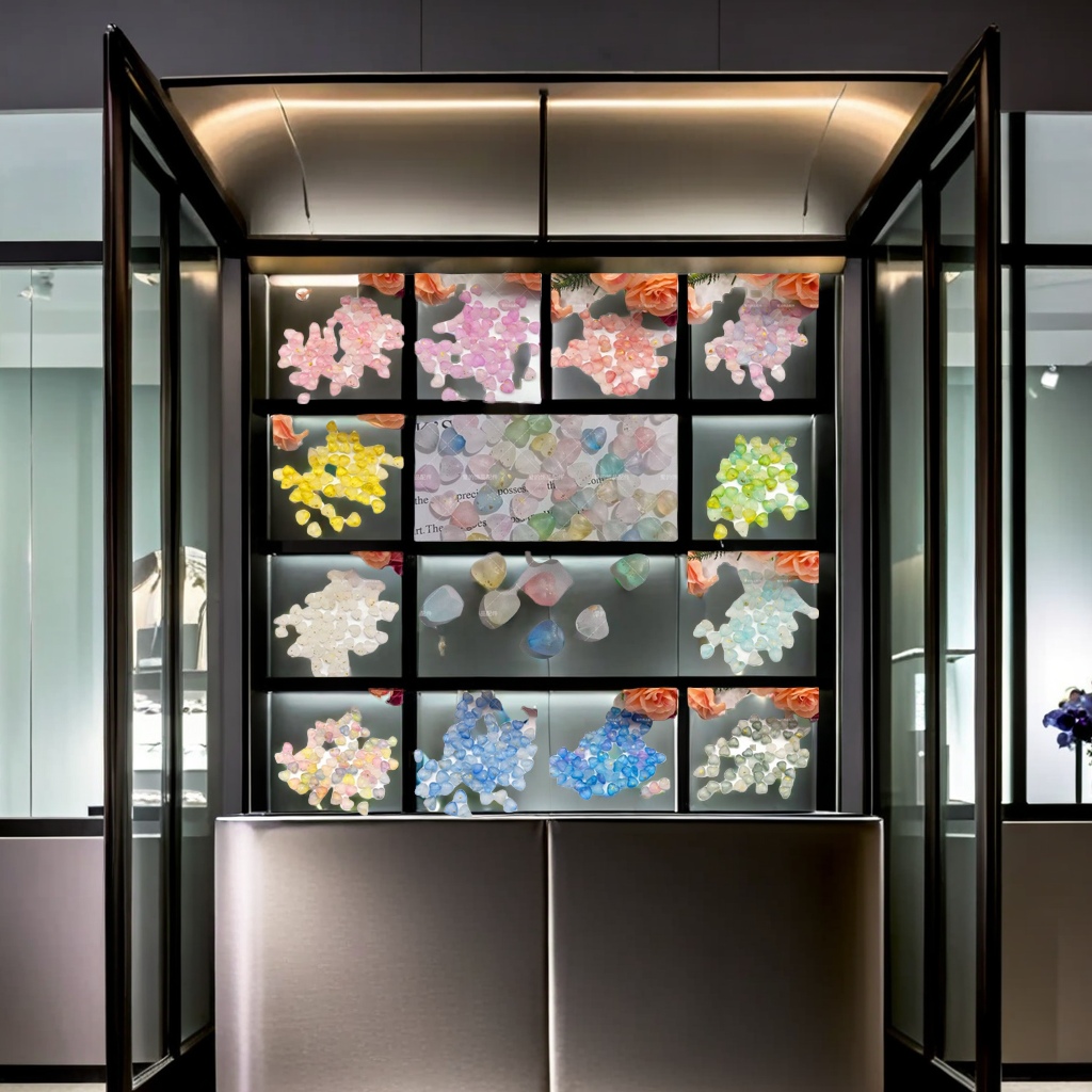 DIY树脂配件套装 珠子奶油胶配饰 手工制作材料 奶油胶珠子装饰品 手工DIY珠宝配饰 串珠珠子diy