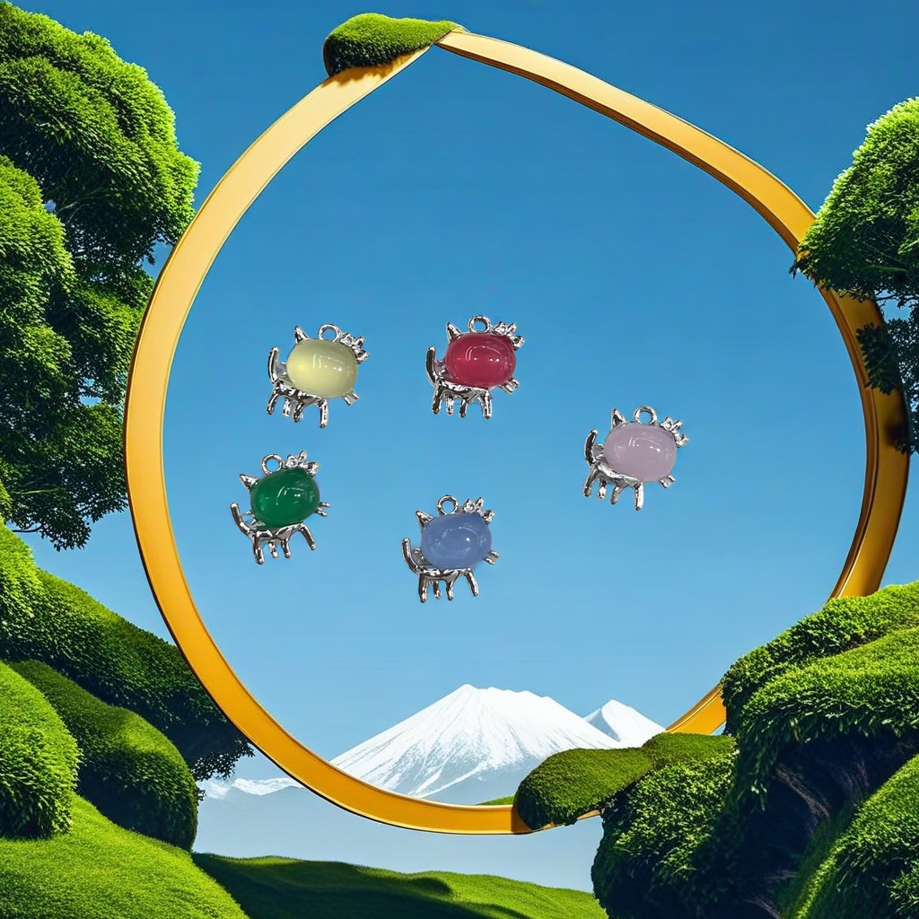 Fashionable and trendy jewelry accessories, exquisite earrings, necklaces, bracelets, DIY material kits, handcrafted jewelry accessories sets Specification image