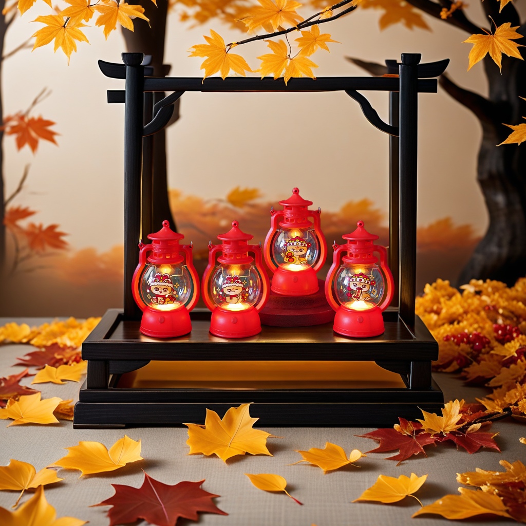 Retro-style horse lantern, outdoor camping portable horse lantern, LED energy-saving light source, horse lantern decoration, indoor and outdoor dual-use horse lantern details Picture