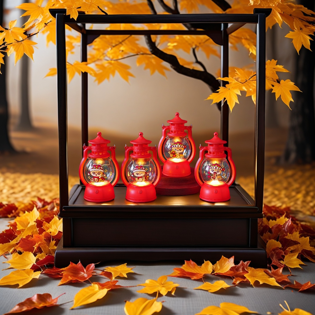 Retro-style horse lantern, outdoor camping portable horse lantern, LED energy-saving light source, horse lantern decoration, indoor and outdoor dual-use horse lantern Specification image