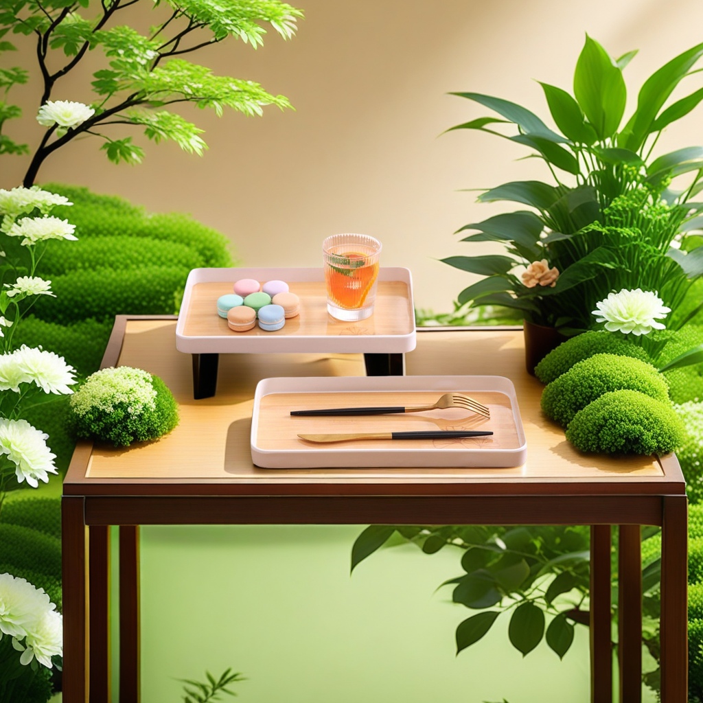 【 Welcome to inquire about bulk Prices 】ED20744 Cross-border trade factory direct supply, new retro melamine tray, European hotel round tea tray, household fruit and dessert storage tray, wholesale discount, practical and durable plastic tray Specification image