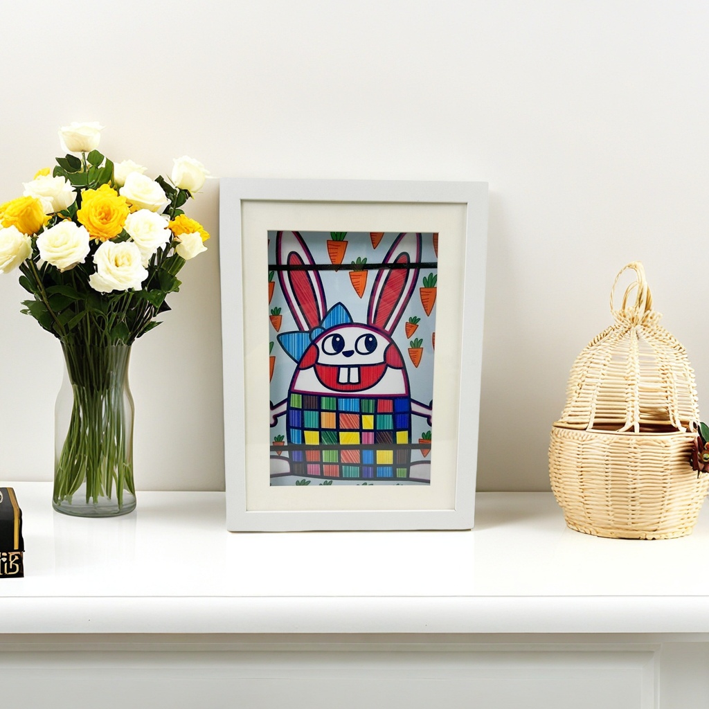 Cross-border A4 wooden photo frame Application Scenario