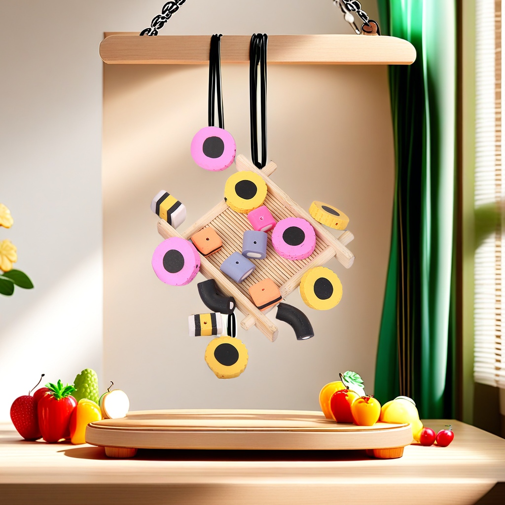 Zhejiang Factory Direct Sales Polymer Pottery Cartoon Simulation Food Diy Perforated Polymer Pottery Mobile Phone Case Backpack Pendant Creative Polymer Pottery Handicrafts Collection details Picture