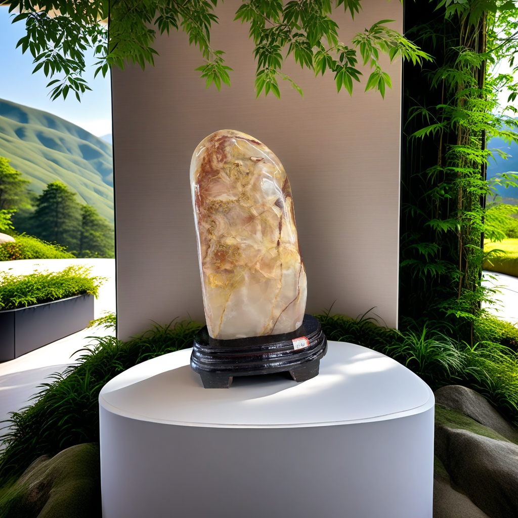 自然观赏靠山石 鱼缸景观装饰 美化水草缸 高品质水族用品