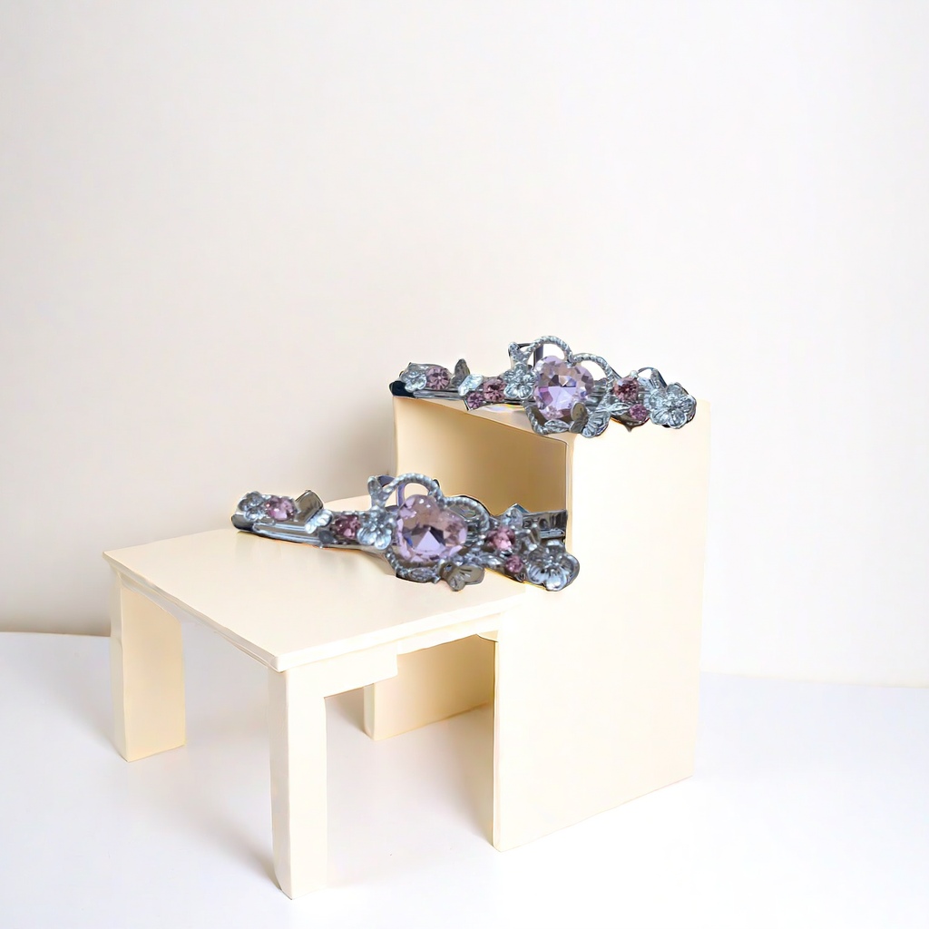 亚克力材质创意饰品 发夹发卡 独特设计 发饰女士头饰 简约时尚美发装饰品