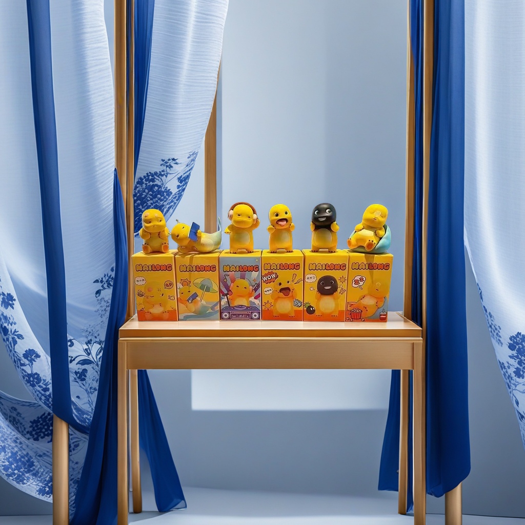 卡通儿童学习桌椅套装 可调节高度便携式学习桌 护眼防滑设计 安全环保材质