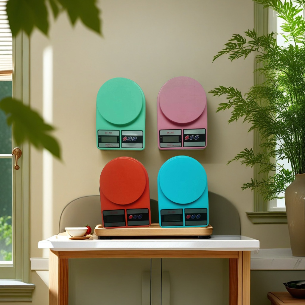 The kitchen scale is an electronic scale for precise weighing. It is a household cross-border kitchen scale and an electronic scale that is essential for baking. The kitchen scale is portable and practical Application Scenario