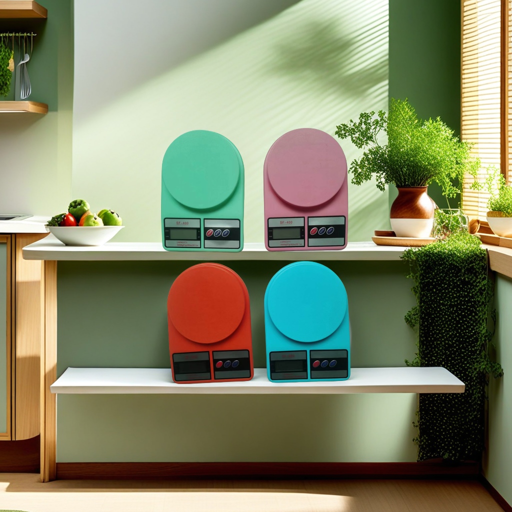 The kitchen scale is an electronic scale for precise weighing. It is a household cross-border kitchen scale and an electronic scale that is essential for baking. The kitchen scale is portable and practical details Picture