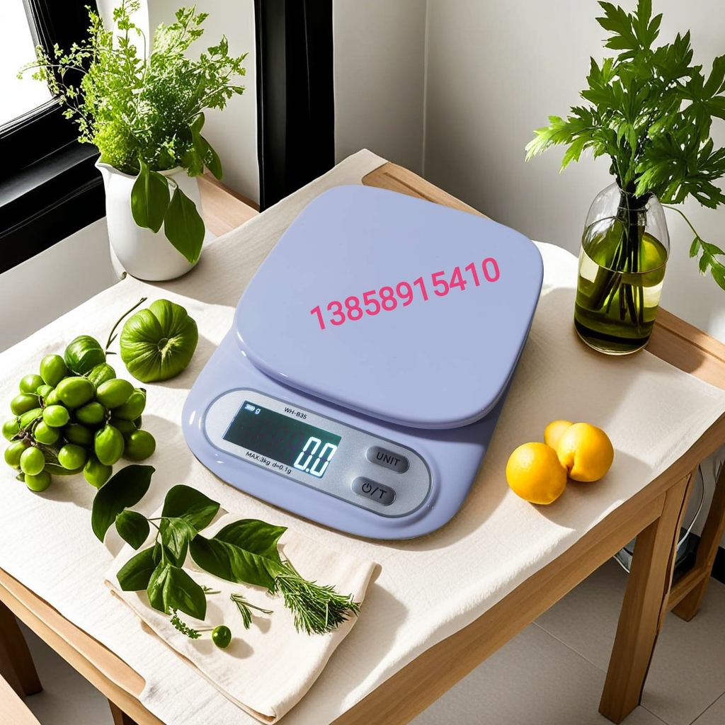 Cross-border kitchen scale, electronic scale, precise weighing, household kitchen scale, electronic scale, essential for baking, portable and practical kitchen scale Specification image