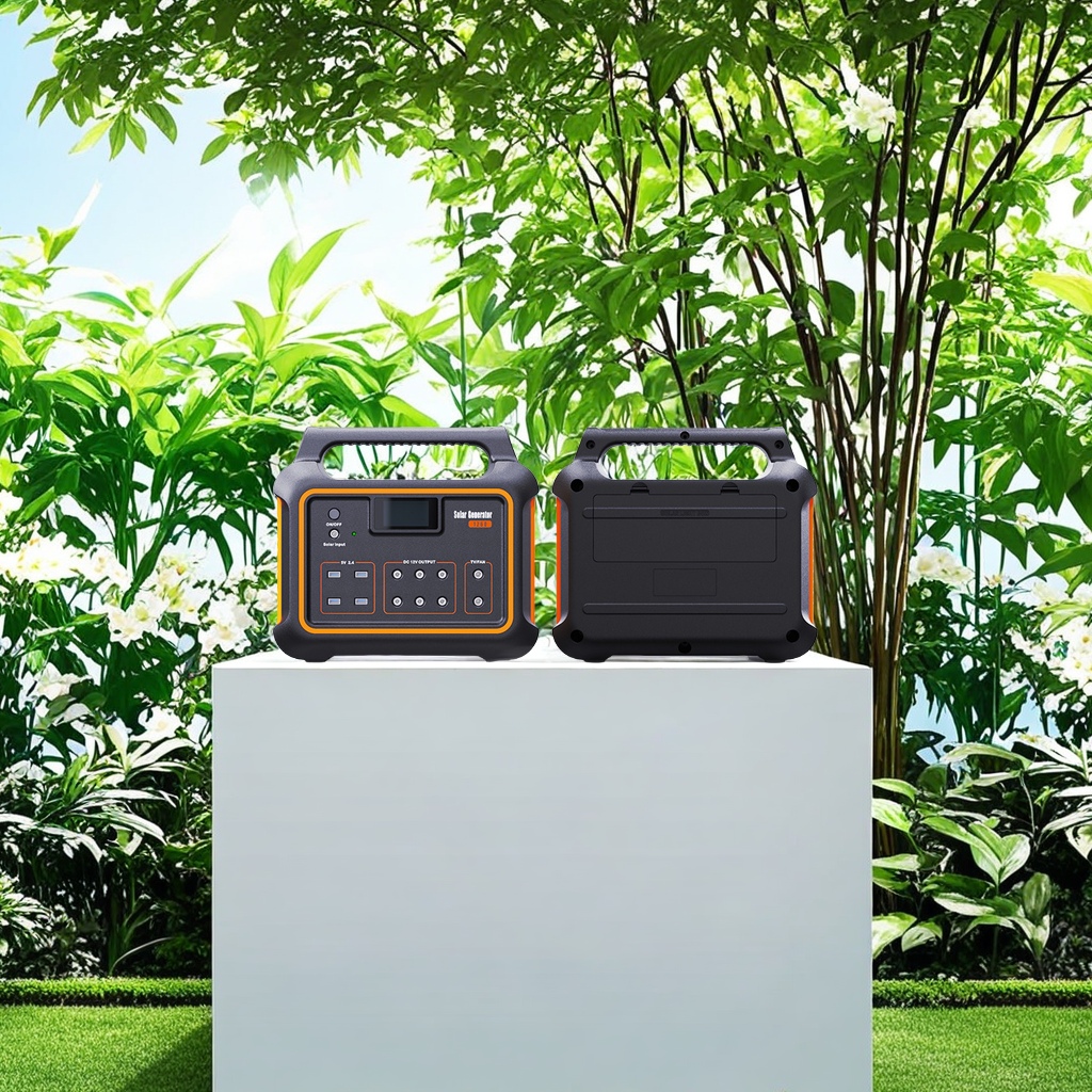 60W outdoor portable solar photovoltaic power generation lighting small system, USB charging, FM radio, home mobile power bank, fish finder function integrated Item Picture