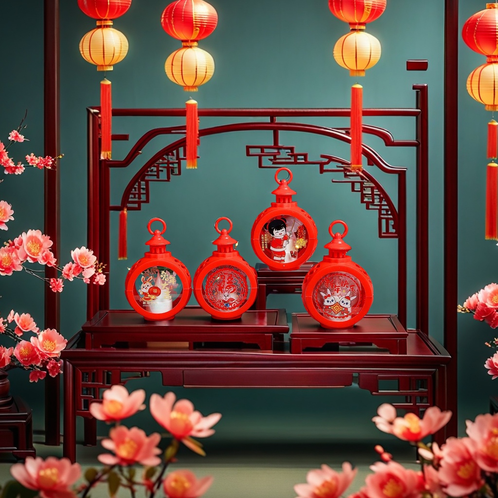 Ancient-style New Year and Spring Festival lanterns, home window decoration items, night lights, traditional Chinese wedding street lighting fixtures, venue decoration props, both beautiful and practical details Picture