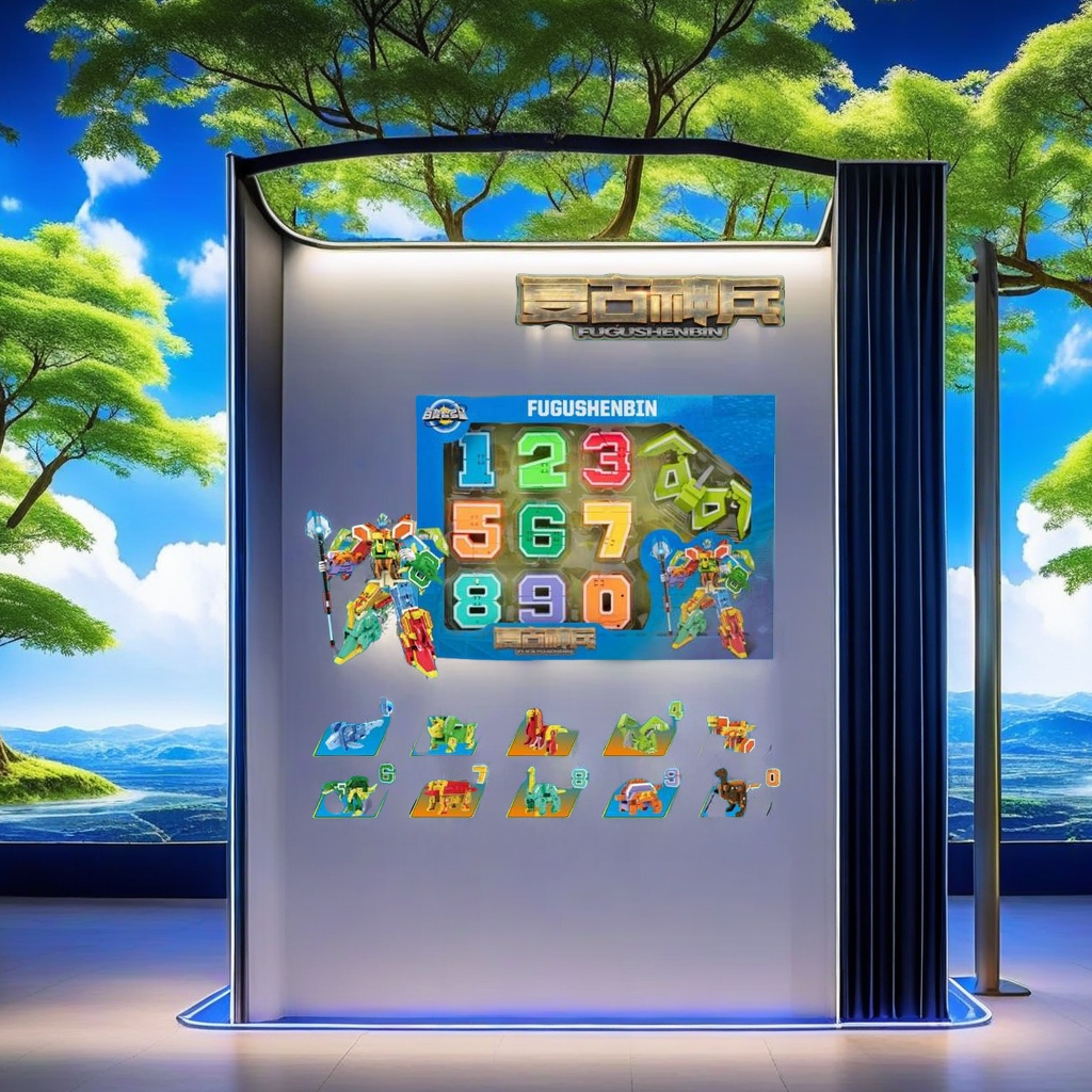 Creative and educational children's colorful building block toy set, made of safe, non-toxic and environmentally friendly materials, a great helper for parent-child interactive learning Specification image