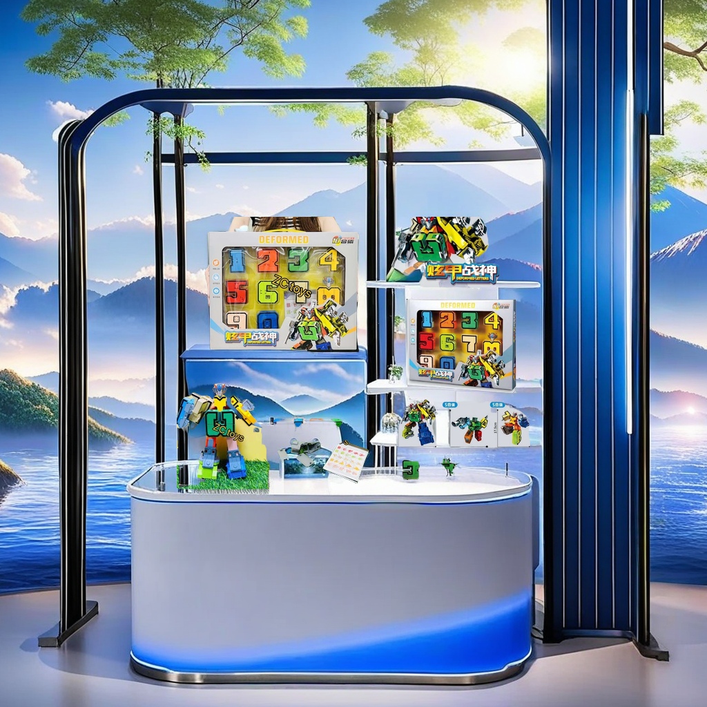 Creative and educational children's colorful building block toy set, made of safe, non-toxic and environmentally friendly materials, a great helper for parent-child interactive learning Item Picture