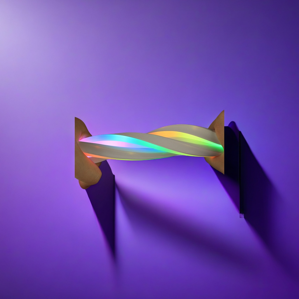 Cross-border e-commerce best-selling product: Smart irion-dollar neon light strip set, USB port, mobile APP control, music voice control function, and other types of lighting fixtures Application Scenario