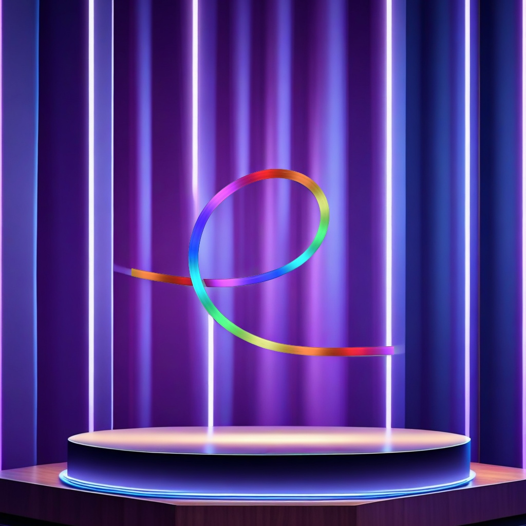 Cross-border e-commerce best-selling product: Smart irion-dollar neon light strip set, USB port, mobile APP control, music voice control function, and other types of lighting fixtures Item Picture