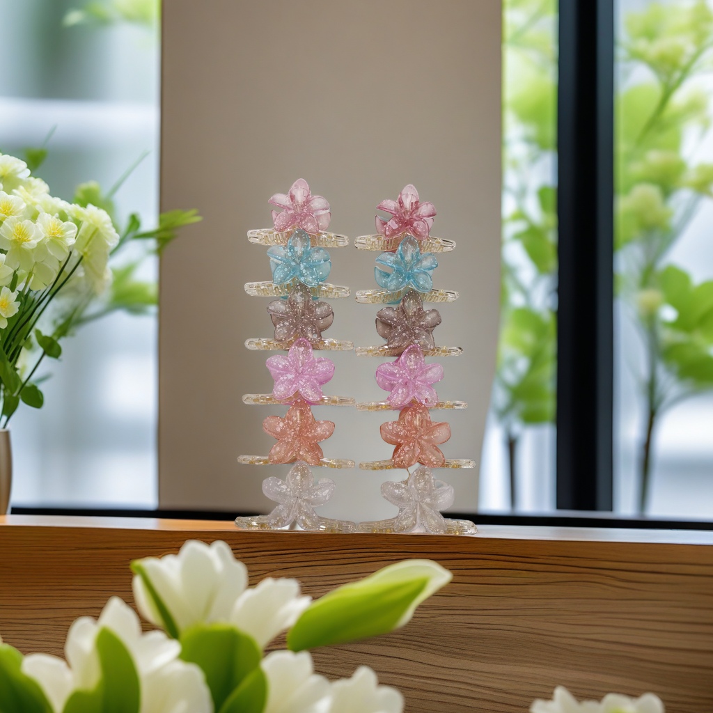 Handcrafted twisty stick artificial flowers are vivid and lifelike, essential for wedding room decoration and creative artificial plant wall ornaments details Picture