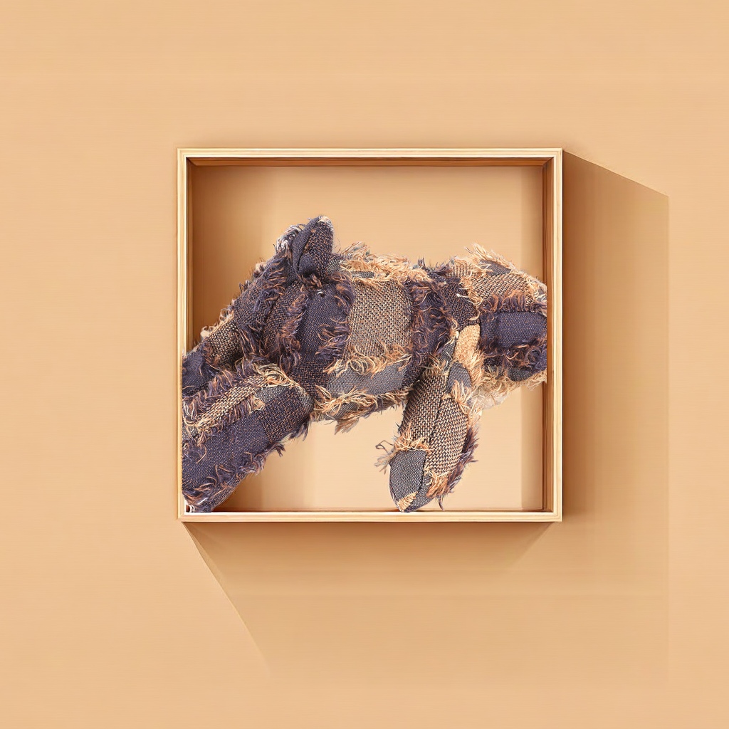 New pet toy bite-resistant dog plush toy can not chew chew teeth Clean dog toy bite-resistant beggar bear toy dog for the new product on the market Specification drawing