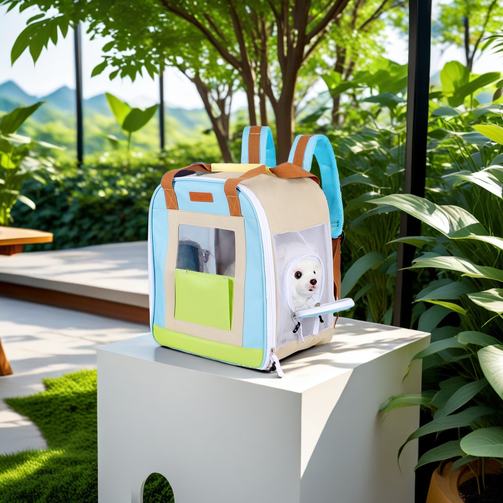 New cat double back handbag Folding outdoor breathable cat bag pet go out portable car bag Other classified pet supplies details Picture