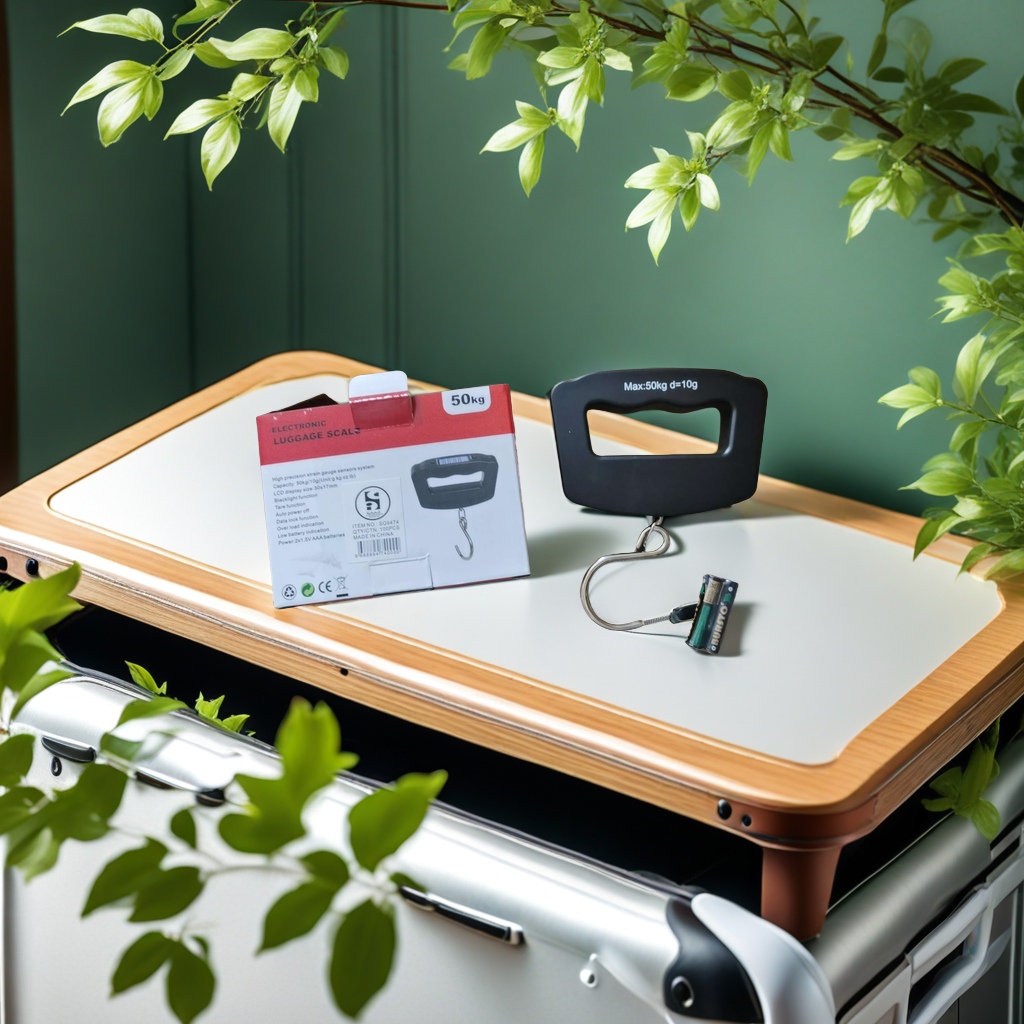 Portable mini electronic scale, hand-held scale, daily necessities, household precise weighing, small, light and easy to carry scale, luggage scale, mouth letter Application Scenario