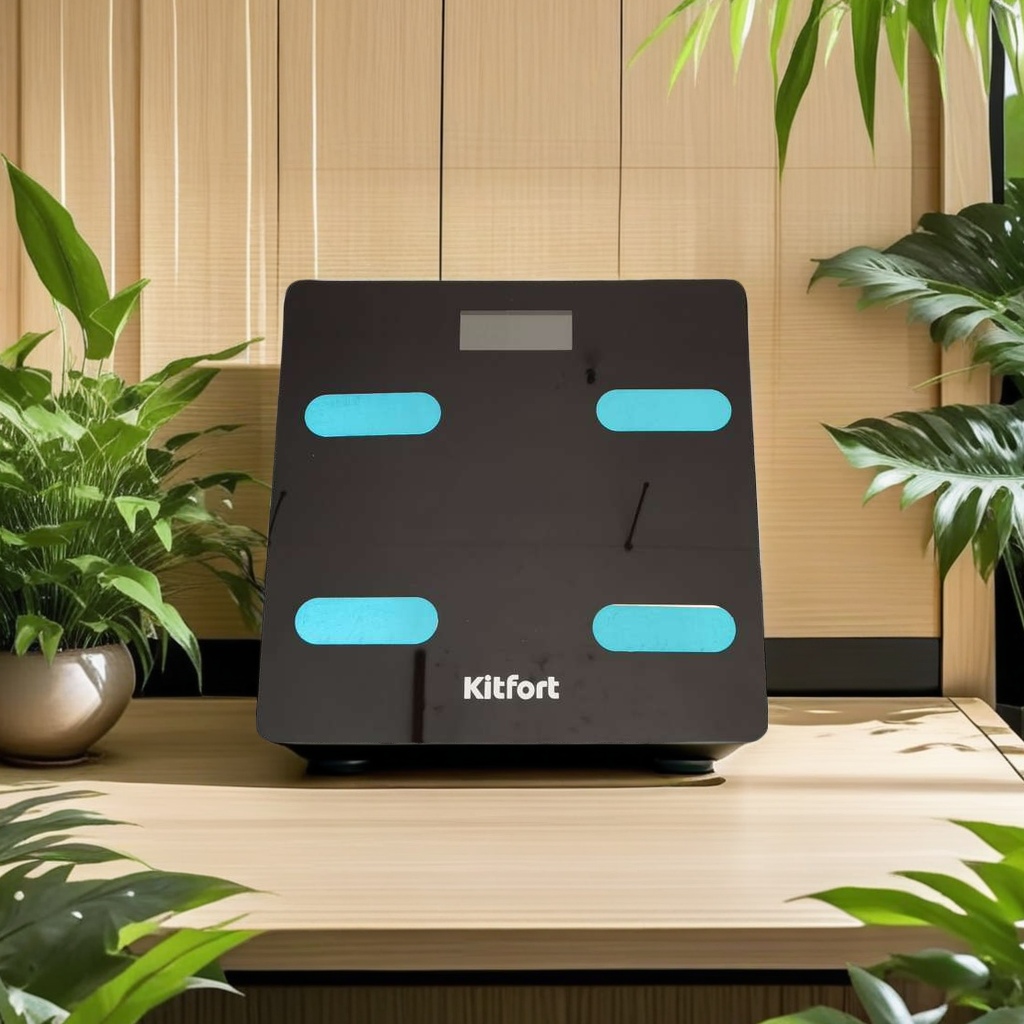 The smart weighing scale accurately measures the health management of home electronic scales, connects to the Bluetooth connection APP, synchronizes data, and determines body fat percentage details Picture