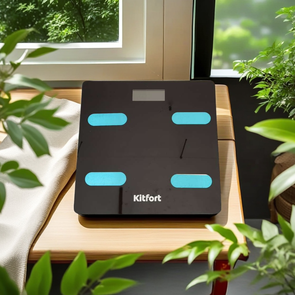 The smart weighing scale accurately measures the health management of home electronic scales, connects to the Bluetooth connection APP, synchronizes data, and determines body fat percentage