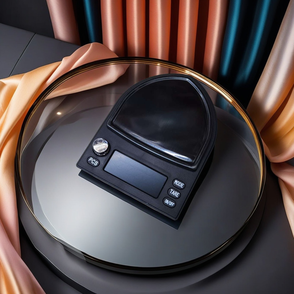 A new type of portable high-precision electronic scale for precise measurement, a weighing tool for gemstones, gold and silver jewelry details Picture