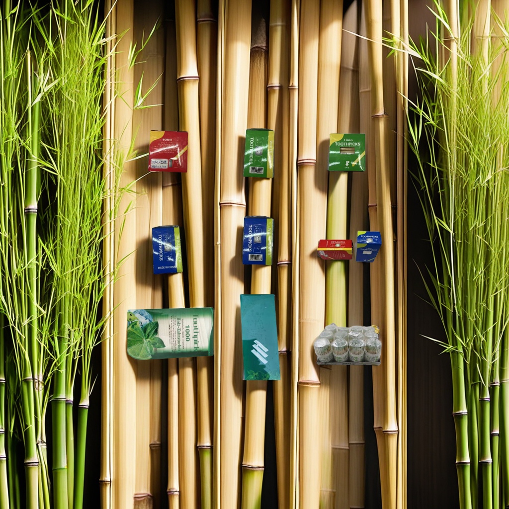 Big Mouth Creative Plastic automatic Toothpick box, push-type toothpick holder, portable toothpick storage box for home use, suitable for restaurants and hotels Specification image