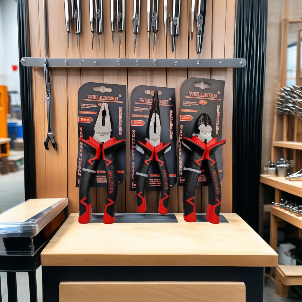 闻博五金大耳柄钢丝钳 斜嘴钳 尖嘴钳 专业工具 欢迎询价订购 高品质耐用实用