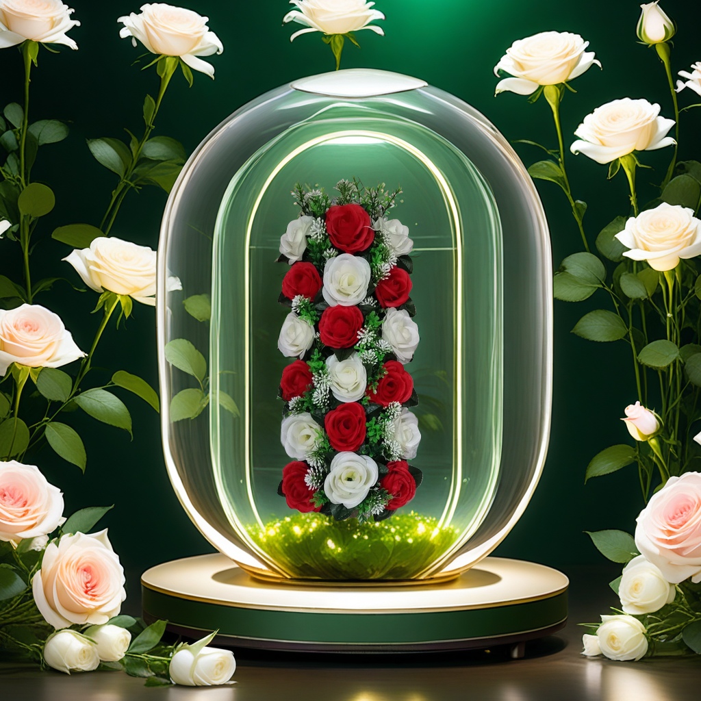 仿真玫瑰实物图