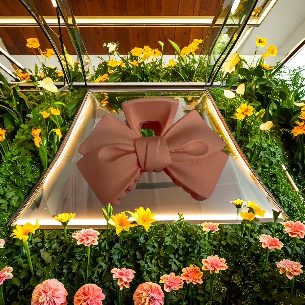 时尚简约发饰女士头饰抓夹 韩版大号韩国头发抓夹 高级感发夹发饰抓夹产品图