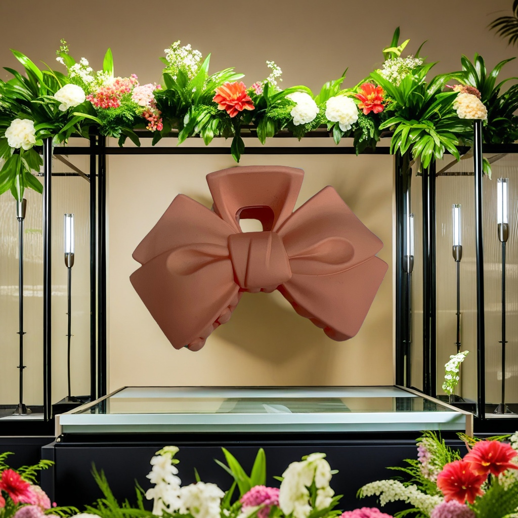 时尚简约发饰女士头饰抓夹 韩版大号韩国头发抓夹 高级感发夹发饰抓夹细节图