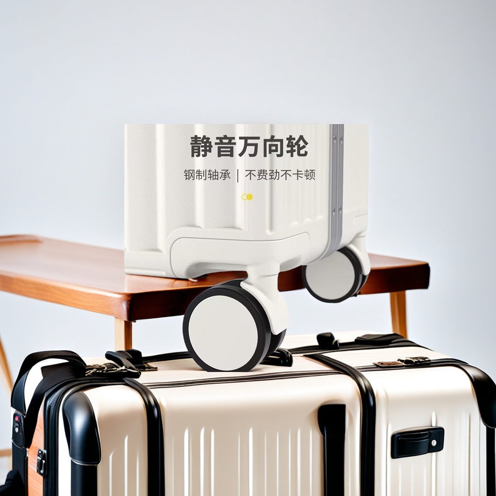 新款女士24寸铝框登机旅行箱 住校专用多功能密码皮箱 万向轮拉杆行李箱 时尚轻便耐用详情图2