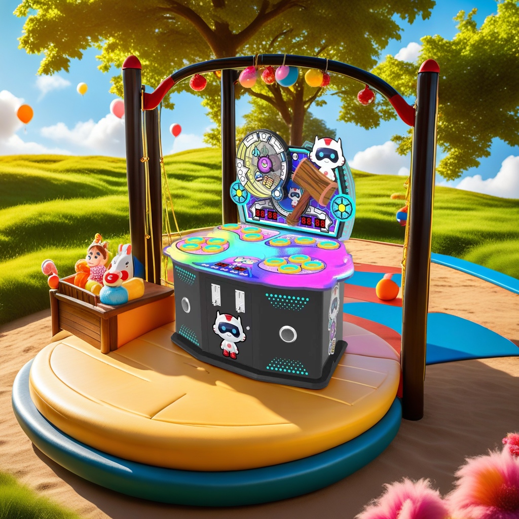 游乐场白底实物图