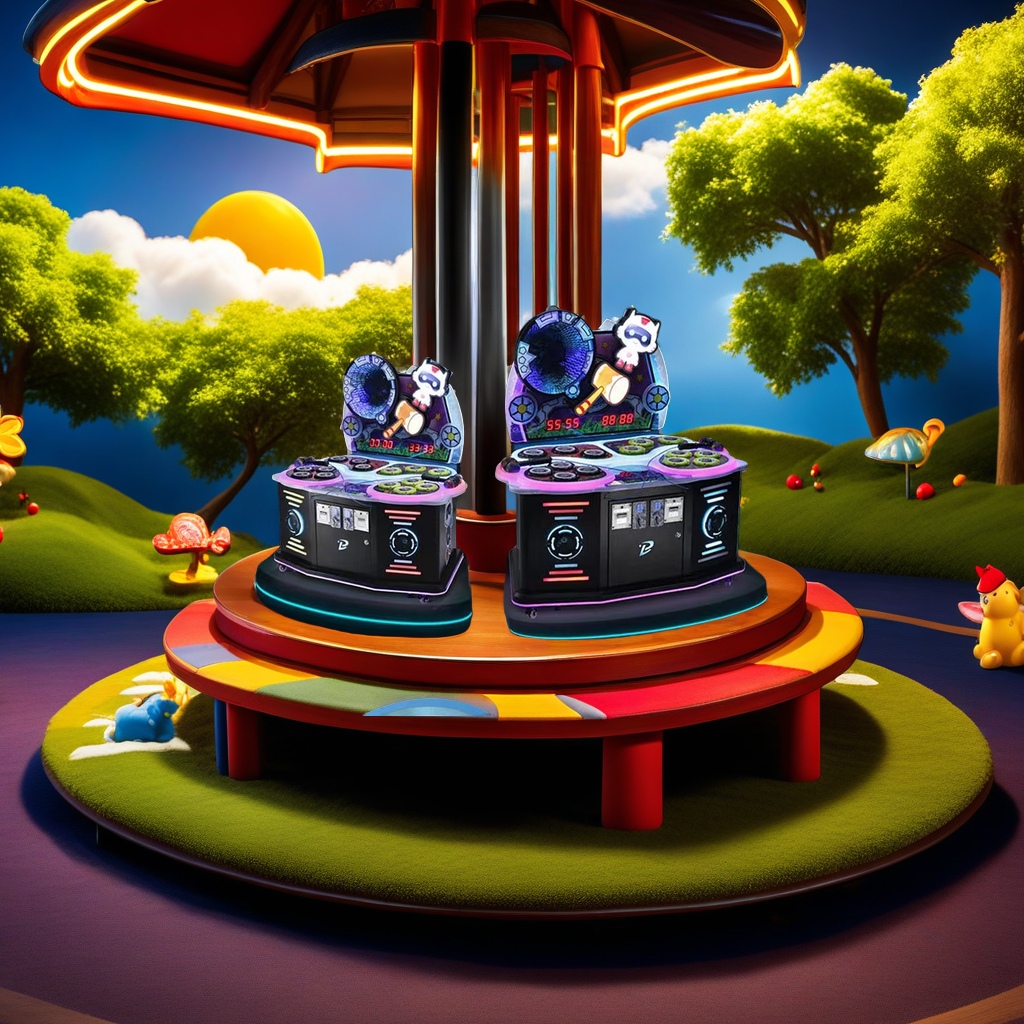 儿童多功能玩具台/游戏台实物图