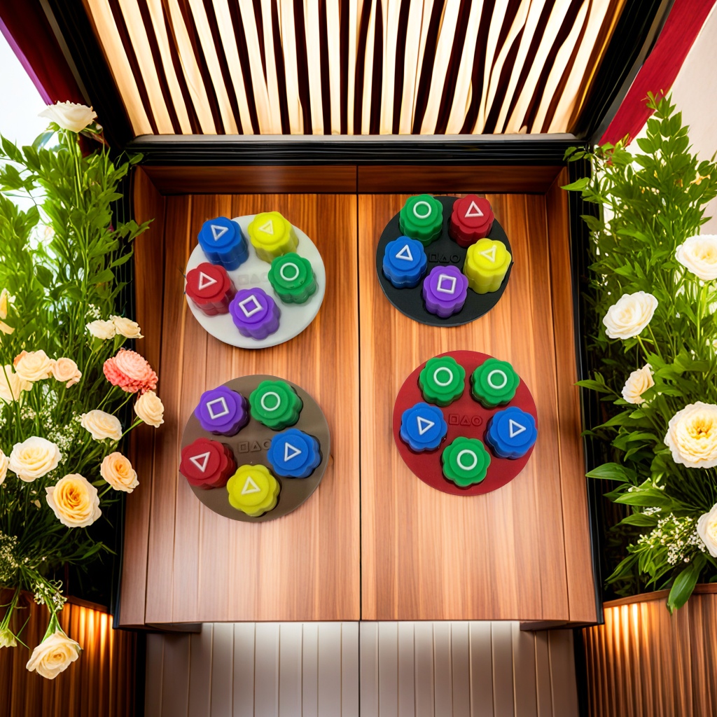 儿童亲子互动抓石子游戏道具 家庭聚会欢乐游戏套装 创意益智玩具礼品