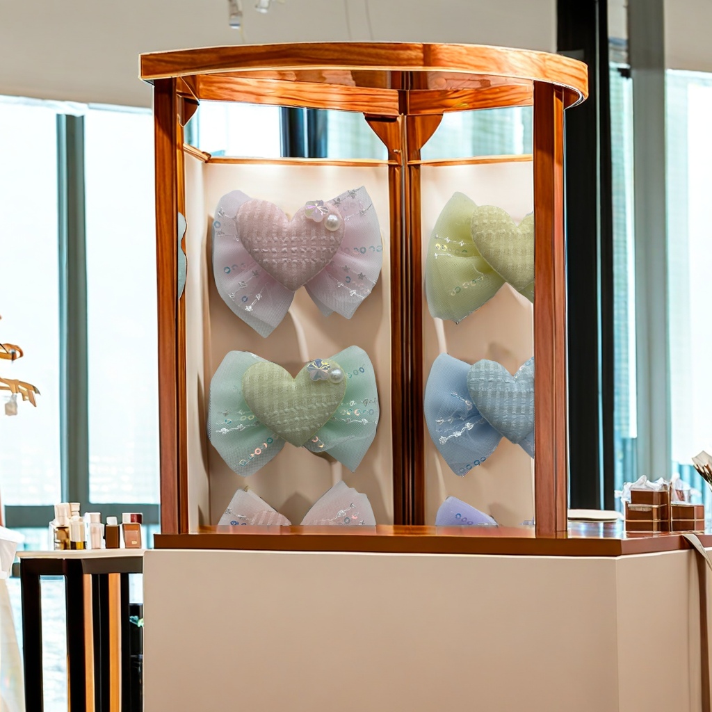 女士优雅珍珠发卡 韩版头饰简约时尚发夹 高档水钻发饰 发卡礼盒装拉布布发卡产品图